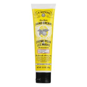 J.r. Watkins - Hand Cream - Lemon - Case Of 3-3.3 Fz