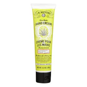 J.r. Watkins - Hand Cream Aloe And Green Tea - Case Of 3 - 3.3 Fz