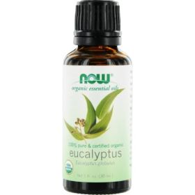 ESSENTIAL OILS NOW by NOW Essential Oils EUCALYPTUS OIL 100% ORGANIC 1 OZ