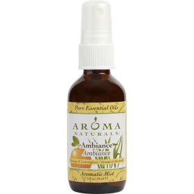 AMBIANCE AROMATHERAPY by Ambiance Aromatherapy AROMATIC MIST SPRAY 2 OZ. AMBIANCE, ORANGE & LEMONGRASS