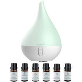 Aromatherapy Diffuser for Essential Oils; 250ml Cool Mist Humidifier with Night Light