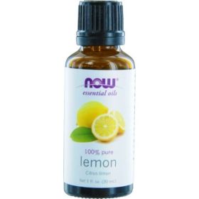 ESSENTIAL OILS NOW by NOW Essential Oils LEMON OIL 100% ORGANIC 1 OZ