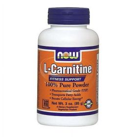 Now Pharmaceutical Grade L-Carnitine Fitnes Support