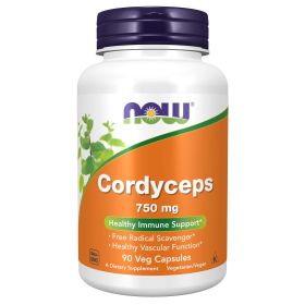 NOW Supplements, Cordyceps (Cordyceps sinensis), Healthy Immune Support