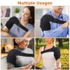 Heated Shoulder Brace Electric Heating Pad Therapy Shoulder Heating Wrap Compression Sleeve for Shoulder Pain Muscle Stiffness Bursitis Tendonitis