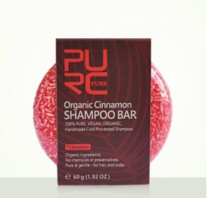 Purc Hand-Extracted Soap, Anti-Dandruff, Oil-Control Nourishing Handmade Soap, Spot Fleece-Flower Root And Ginger Shampoo Soap (option: Cinnamon scent-1PCS)